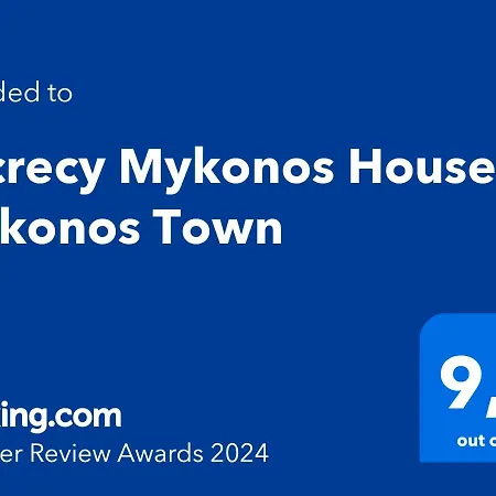 Apartamento Mykonos House Secrecy , Mykonos Town